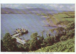Ireland Postcard - Spanish Trawlers at Bantry Bay - Co. Cork - Ref 1053A