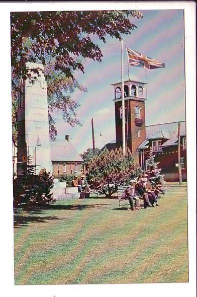 Cenotaph and Park, Renfrew, Ontario Canada