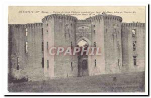 La Ferte Millon Old Postcard Ruins of the old castle built by Louis d & # 39O...