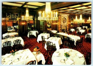 WIEN, GERMANY ~ Interior BRISTOL RESTAURANT Across from Opera  4x6 Postcard