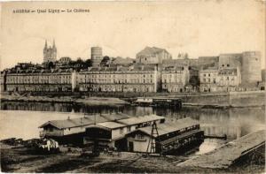 CPA ANGERS - Quai Ligny - Le Chateau (296831)