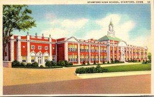 Connecticut Stamford High School Curteich