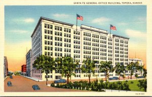 Kansas Topeka Santa Fe General Office Building Curteich