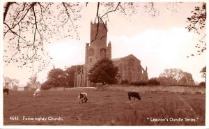 Fotheringhay Church United Kingdom, Great Britain, England Unused 