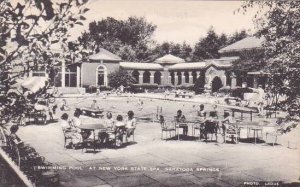 New York Saratoga Springs Swimming Pool At new York State Spa