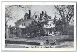 1955 Shippan Point Inn Stamford Connecticut CT Posted Vintage Postcard