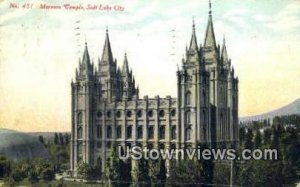 Mormon Temple - Salt Lake City, Utah UT  