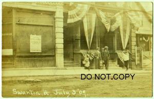 RPPC, Post Office, Swanton Vt