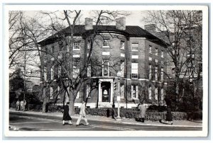 The Octagon Town House Of Col. John Tayloe Washington DC RPPC Photo Postcard