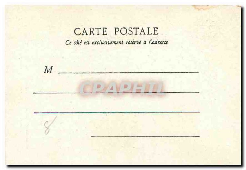 CARTE Postale Old Paris Arc de Triomphe