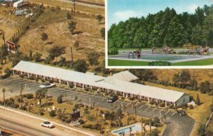 DILLON SC South Carolina STONEWALL JACKSON MOTEL~Bessie Hursey ROADSIDE Postcard