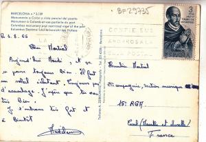 BF29735 monumento a colon barcelona  spain front/back image