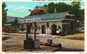 New Mexico, Old Pigeon Ranch Glorietta Pass Santa Fe Trail NM Vintage Postcard