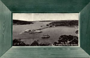 australia, NSW, SYDNEY, Middle Harbour, The Split (1910s) HB Series Postcard