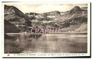 Old Postcard Bagneres de Bigorre Le Lac Bleu