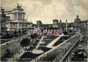 Postcard Modern Roma Victor Emmanuel II Monument