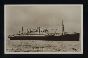 LS2179 - Aberdeen & Commonwealth Liner - Moreton Bay - postcard