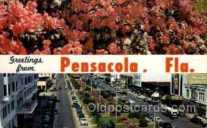 Pensacola, Florida Large Letter Town 1974 postal used 1974