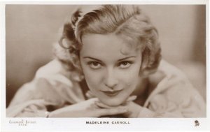 Madeleine Carroll Tucks Cinema Film Rare Hollywood Postcard