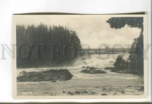 485412 SWEDEN Alvkarleo Dam hydroelectric power plant Vintage photo postcard