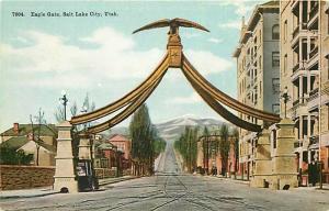 UT, Salt Lake City, Utah, Eagle Gate, No. 7004