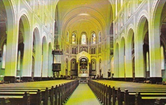 Canada Cathedral Of The Immaculate Conception Interior Edmunston New Brunswick