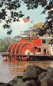 Delta Queen  on Illinois River Delta Queen , Greene Line Steamers Inc. View i...