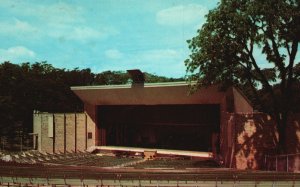 Vintage Postcard Open Air Performing Arts Theater Franke Park Fort Wayne Indiana