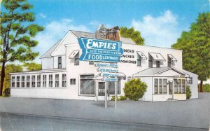 Troy New York Empie's Restaurant Roadside America Vintage Postcard AA72030