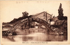 CPA Dole Ruines d'un pont du Moyen Age (1265190)