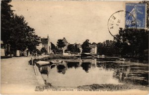 CPA Samois s Seine Petit Bras de Seine FRANCE (1300594)