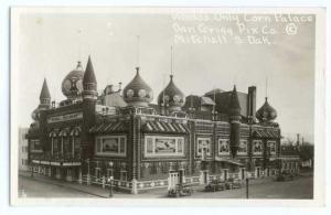 RPPC World's Only Corn Palace, Mitchell, South Dakota, SD, EKC Real Photo