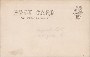 Elizabeth Mill Warwick RI Hillsgrove Rhode Island Unused Real Photo Postcard H5