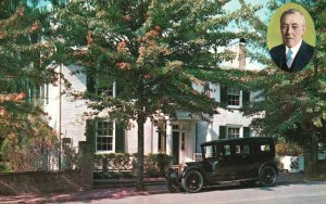 Vintage Postcard Woodrow Wilson's Birthplace Staunton Va. Virginia