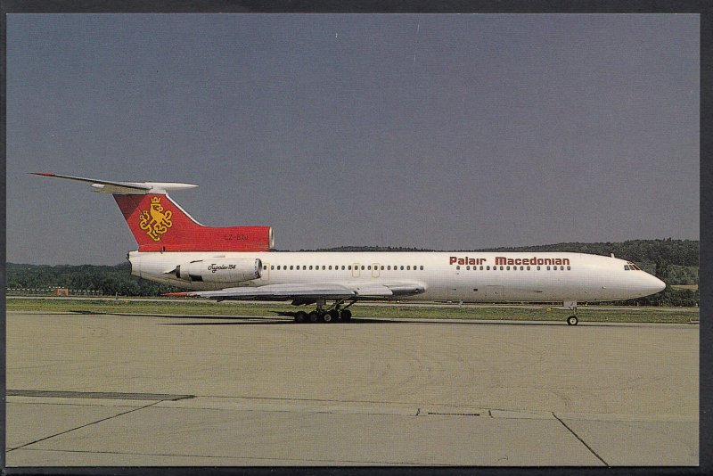 Aviation Postcard - Aeroplanes - LZ-BTJ of Palair Macedonian at Zurich MB334