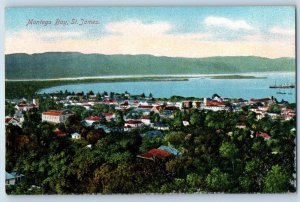 Jamaica W.I. Postcard View of Montego Bay St. James c1910 Antique Unposted