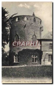 Old Postcard Coucy le Chateau La Tour Moyembrie