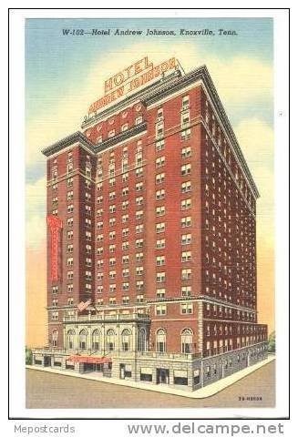 Hotel Andrew Johnson, Knoxville, Tennessee, 1930-1940s