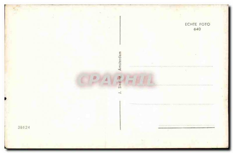 Old Postcard Netherlands Rotterdam Maasburg