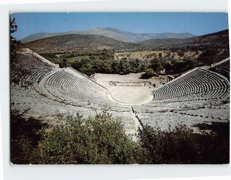 Postcard The Theater, Epidaurus, Greece