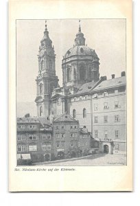 Prague Czech Republic Postcard 1907-1915 St. Nicholas Church