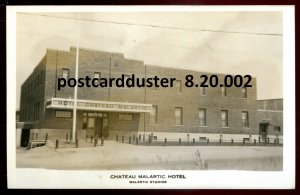 h530 - MALARTIC Quebec 1930s Chateau Hotel. Real Photo Postcard