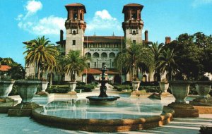 USA Lightner Museum St Augustine City Hall Florida Chrome Postcard 04.05