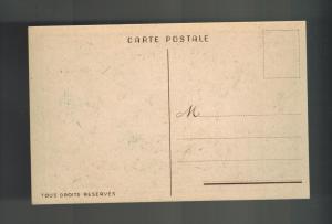 1940s France Postcard Germany High Command Wehrmacht Occupation