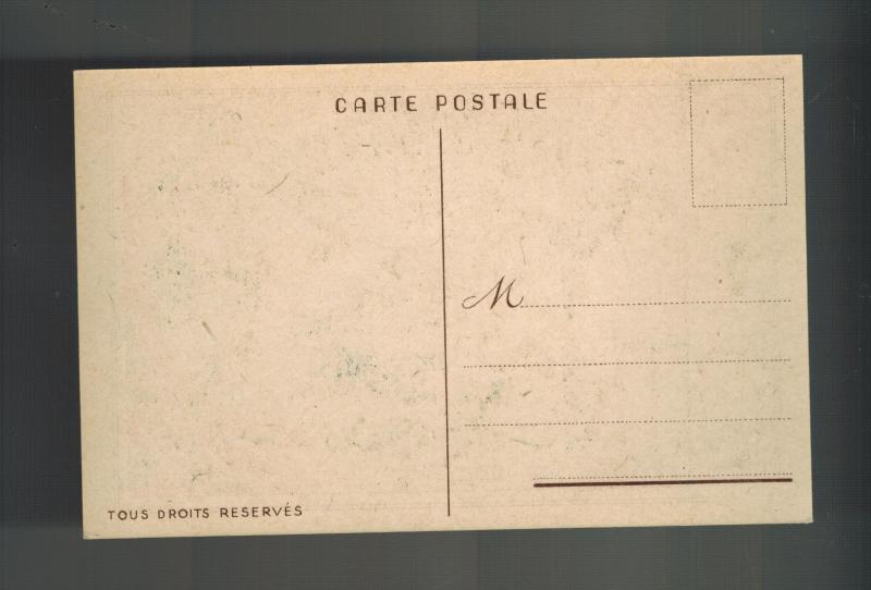 1940s France Postcard Germany High Command Wehrmacht Occupation