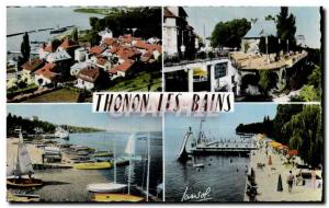 Modern Postcard Thonon les Bains