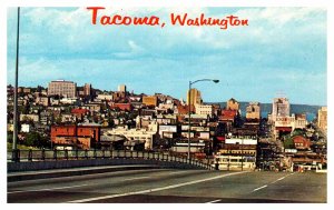 Postcard PANORAMIC SCENE Tacoma Washington WA AS0961