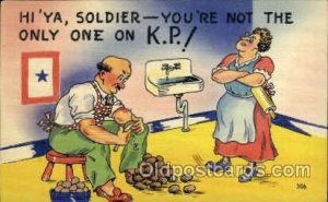 Military Comic Unused 