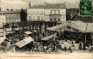 CPA AK Vimoutiers - Le Marche ux Fromages et aux Legumes (259208)