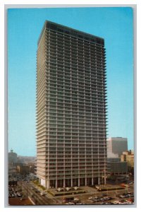 Postcard TX Humble Building Houston Texas Humble Oil & Refining Company